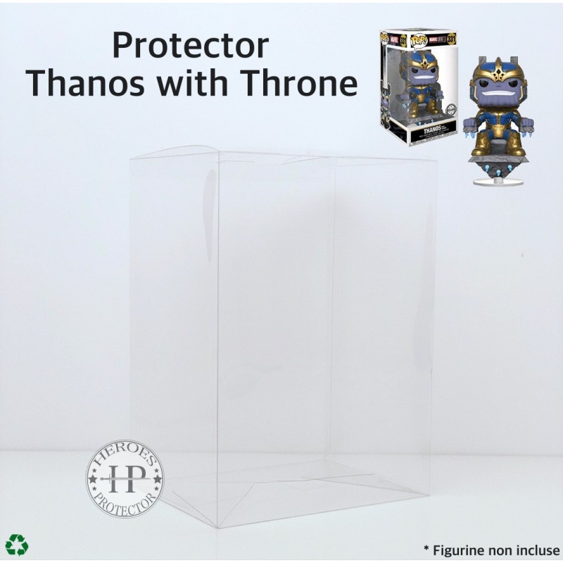 Protector THANOS WITH THRONE - Protection plastique pour Funko Pop